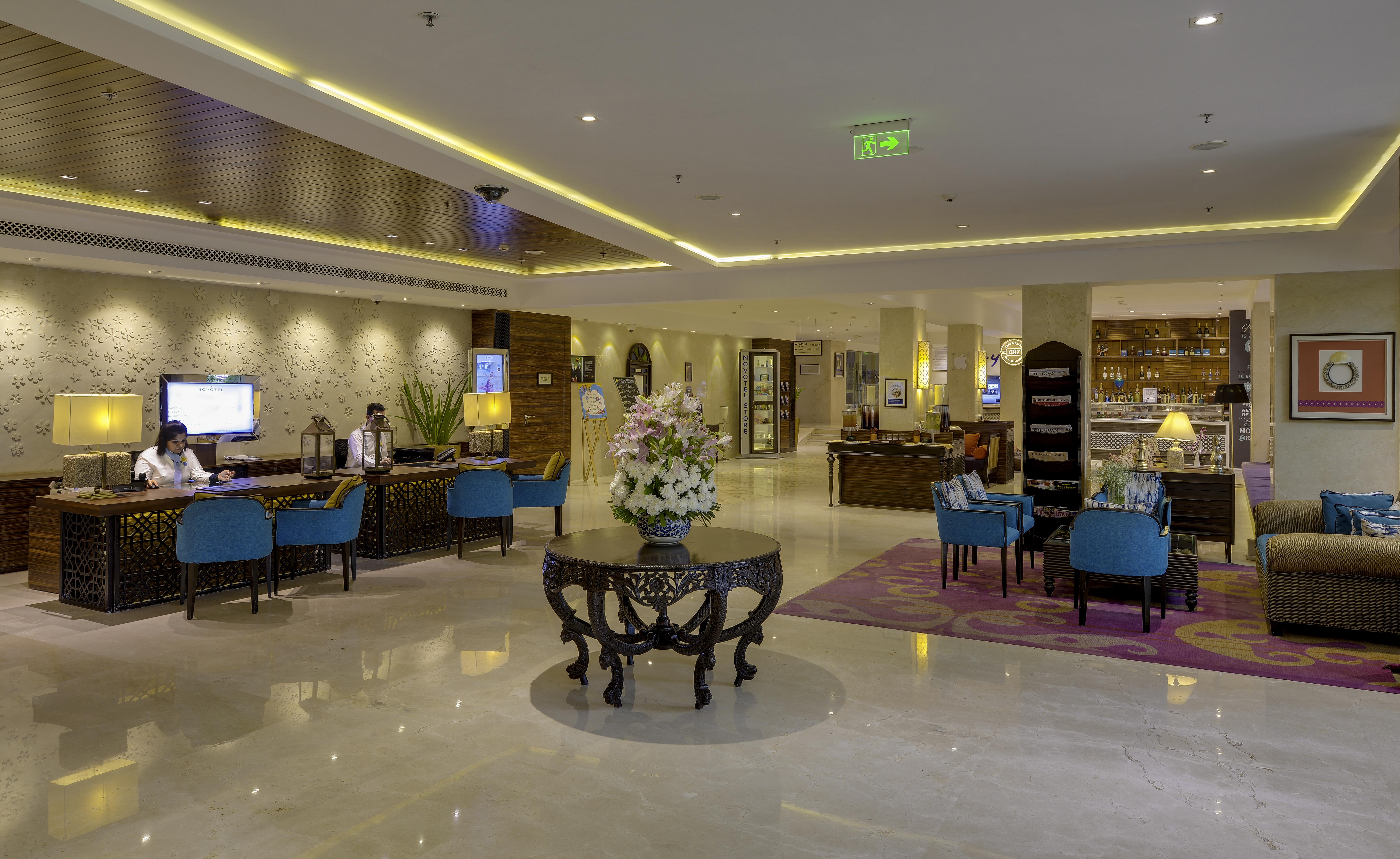 Novotel Goa Resort & Spa Candolim Luaran gambar The lobby of the hotel